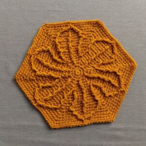 Chryzantéma - háčkovací návod